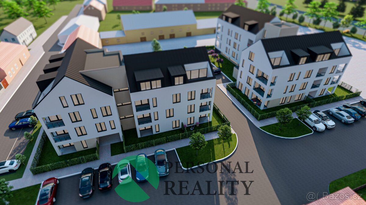 Prodej byty 3+kk, 92 m², zahrádka 215,8 m2, terasa 12,4 m2 - - 5