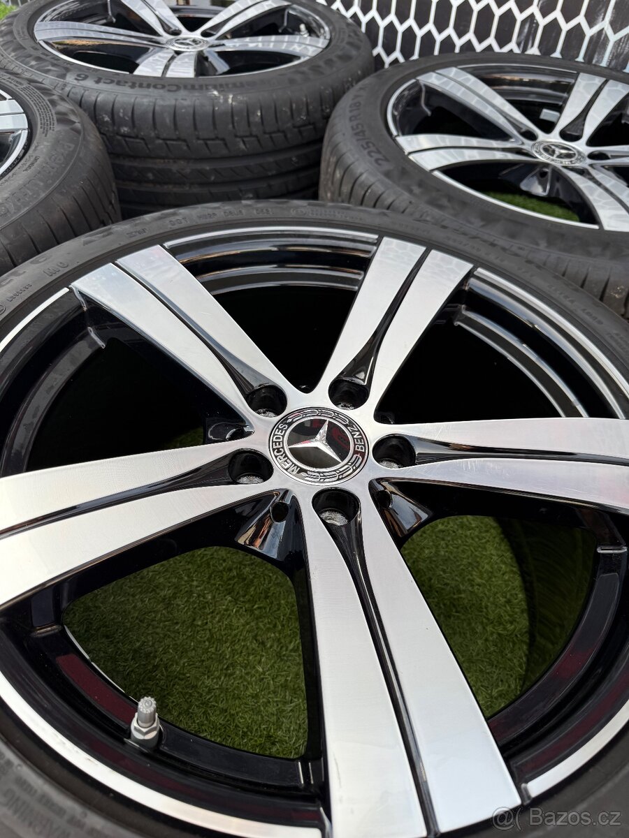 Originál alu kola Mercedes 5x112 R18 C-Class DVOUROZMĚR W206 - 5