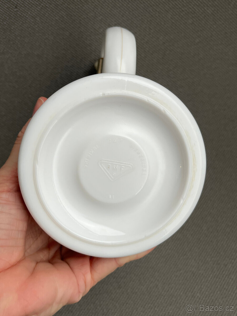 Korbel s cínovým víkem Rytířský turnaj 500ml, BMF - 5