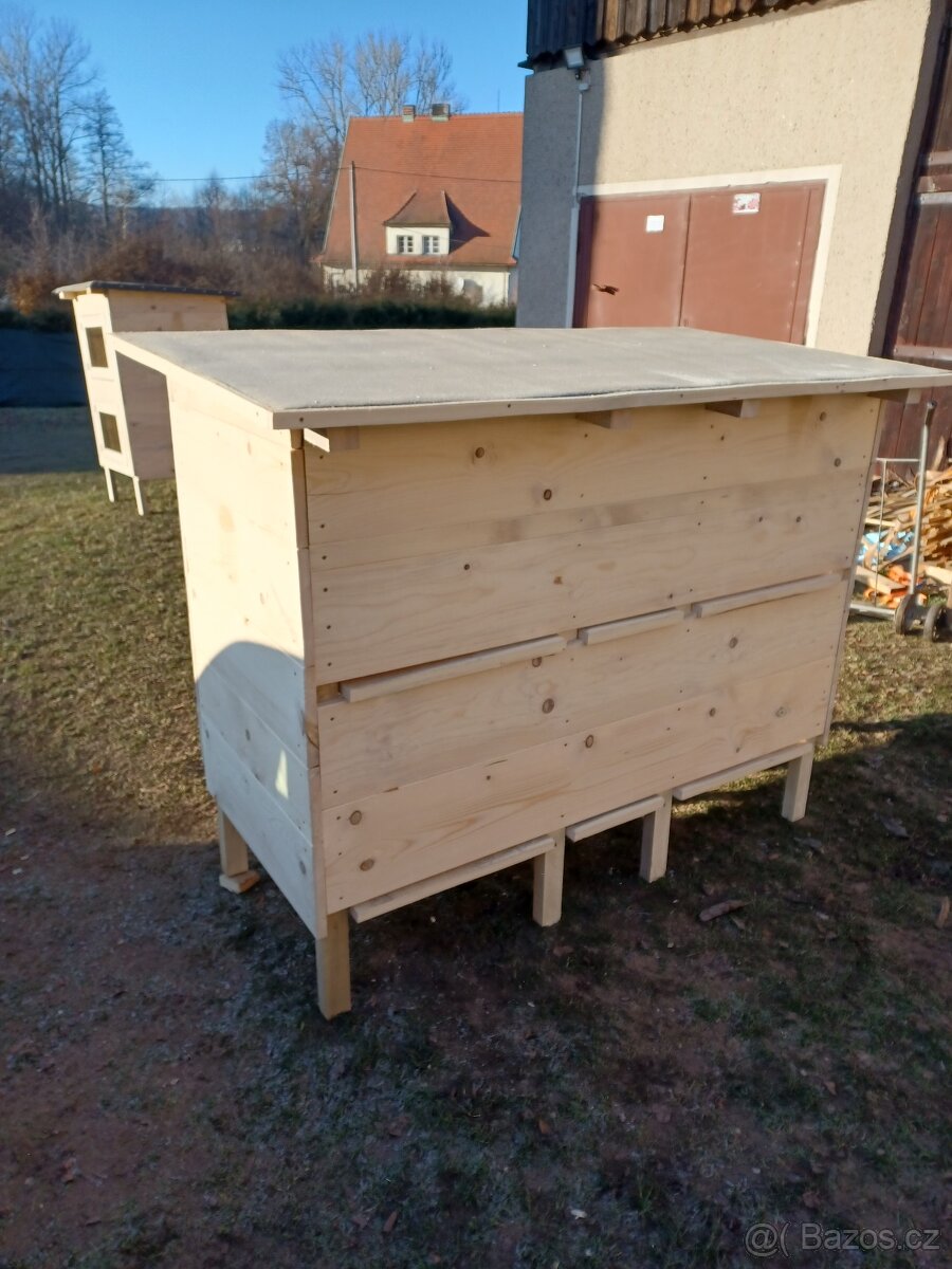 4.kotcová králikárna s krmelci - 5