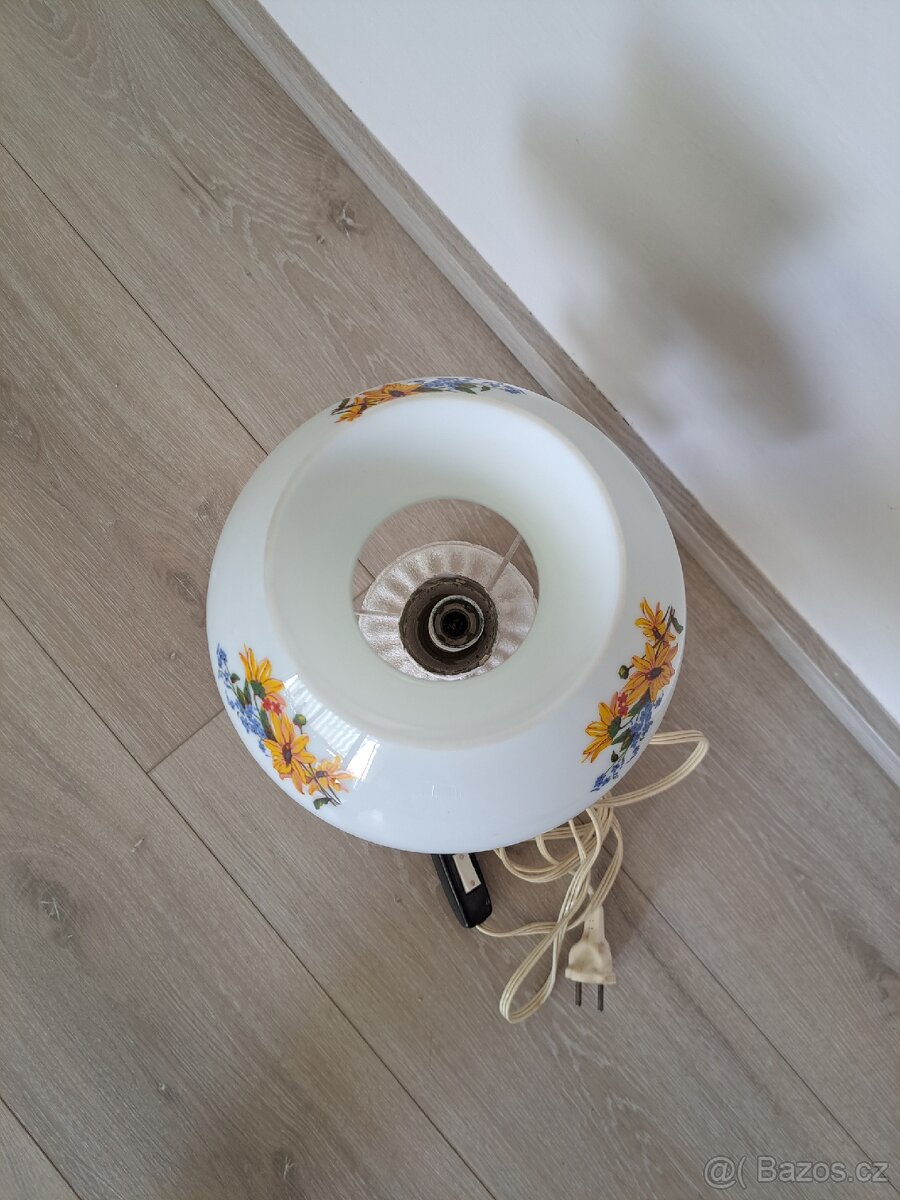 Stará retro lampa "petrolejka" elektrická - 5