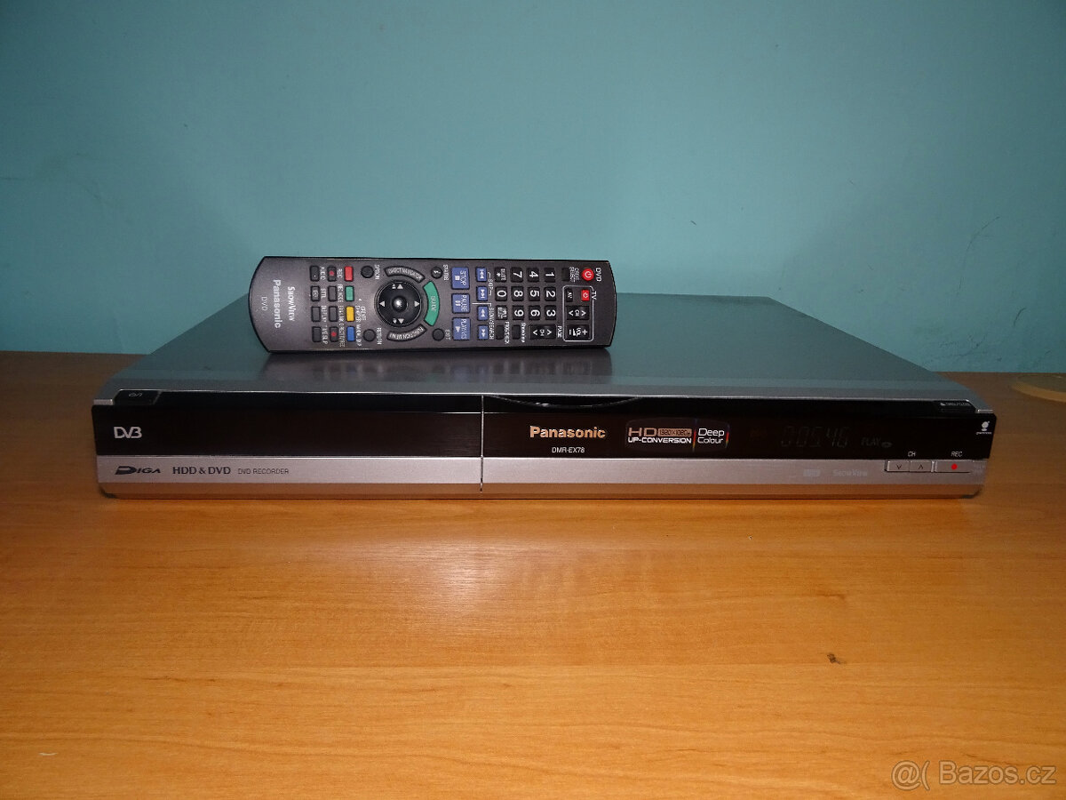 ⭐⭐ DVD rekordér PANASONIC DMR-EX78- 250 GB HDD -HDMI -USB ⭐⭐ - 5