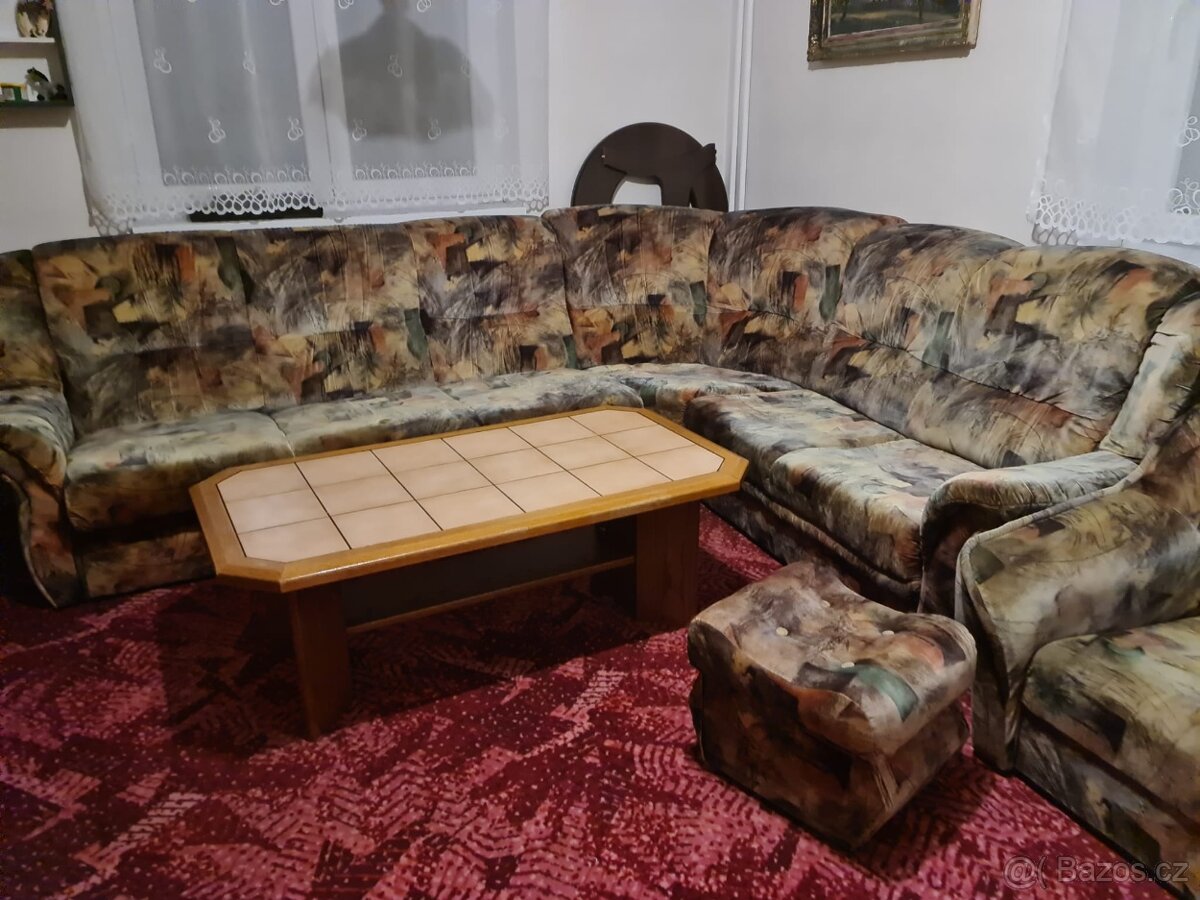 Rohová sedací souprava - 5