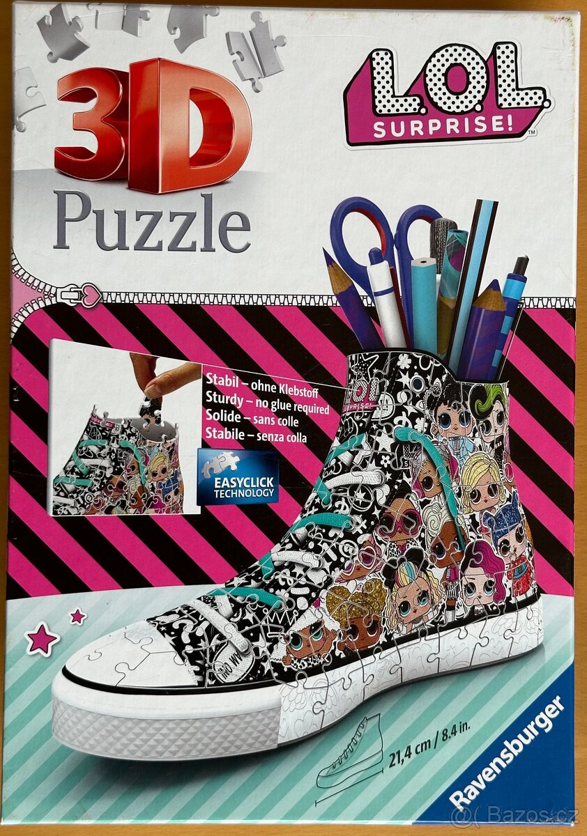 3d puzzle zn. Ravensberger - teniska - 5