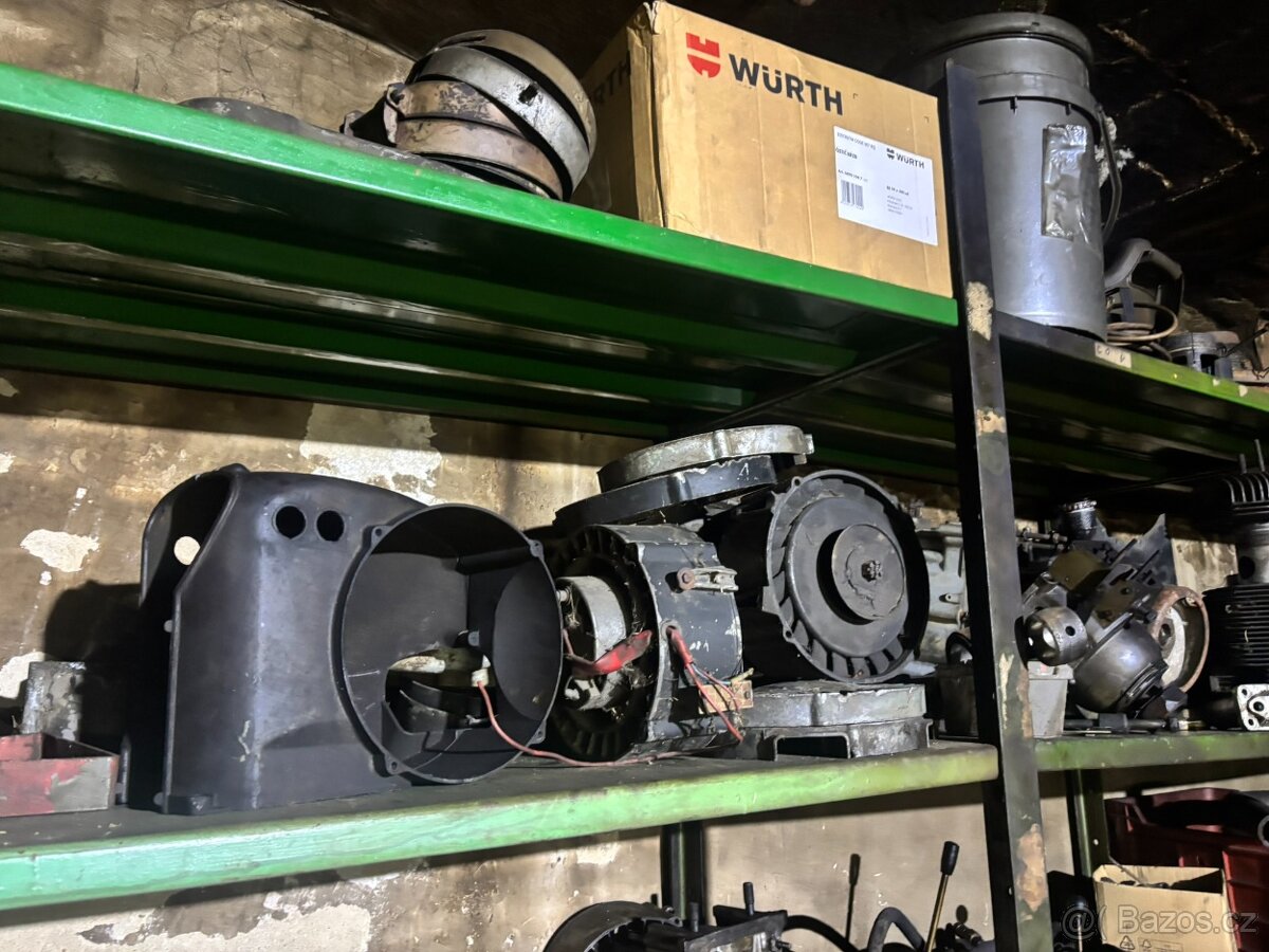 Náhradní díly malotraktory MT8, TZ4K14, TK14 - 5