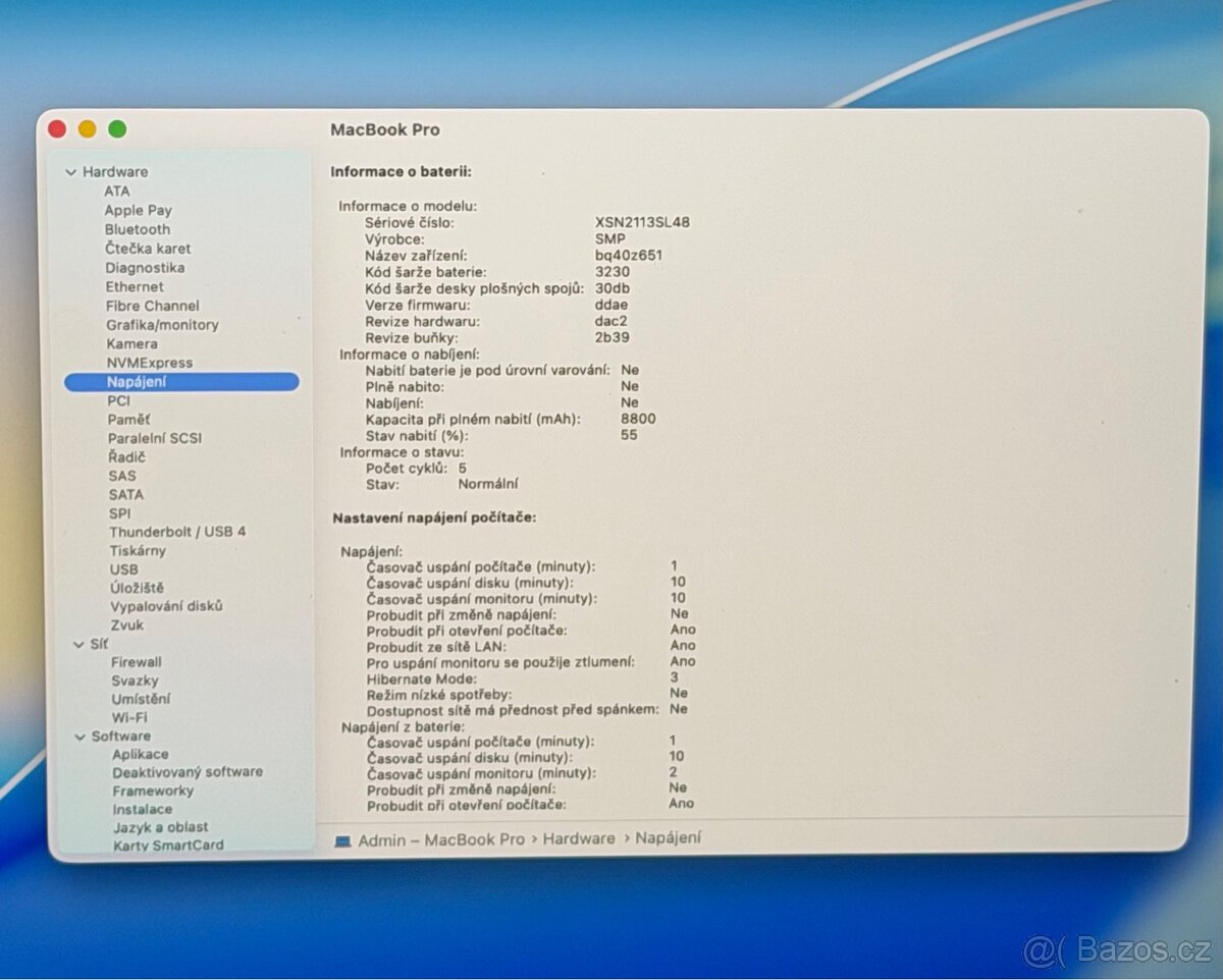 MacBook Pro 16” 2019/64GB RAM/i9/2TB SSD/BATERIE 100%/Záruka - 5