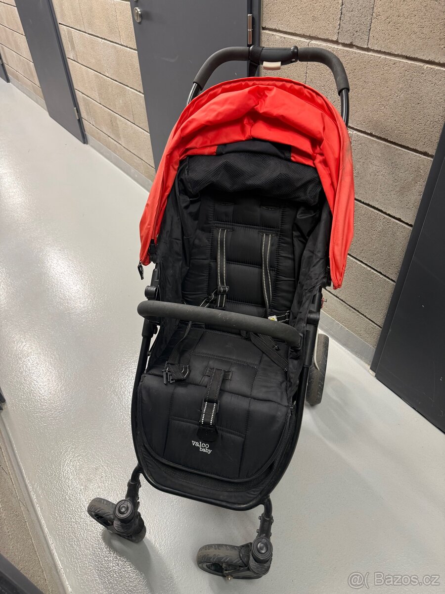Kočárek Valco Baby Snap 4 (Red/Black) - 5