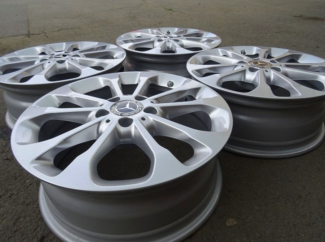 Disky originál Mercedes 17", rozteč 5x112,ET 38, šíře 6,5J - 5