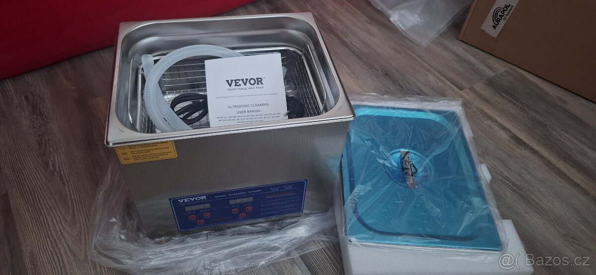 Ultrazvuková čistička VEVOR DIGITRAL PRO+ (10 L) – NOVÁ - 5