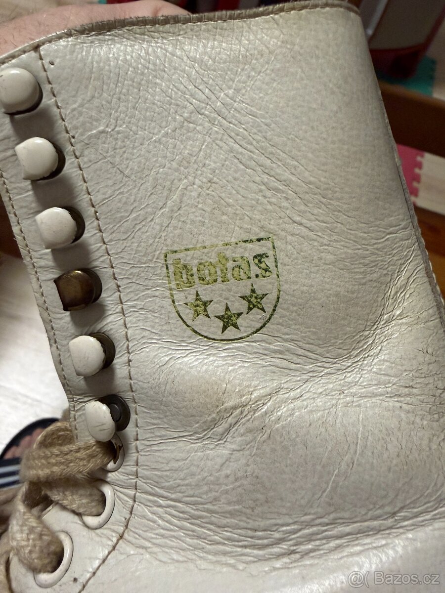 dívčí/dětské kožené brusle Botas, vel. 23 (stélka 22,5) - 5
