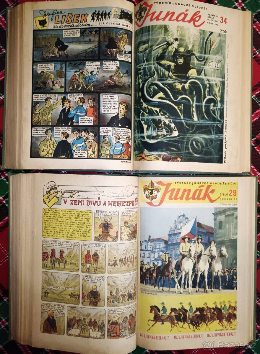 Časopisy 2x Junák 1947-1948. - 5