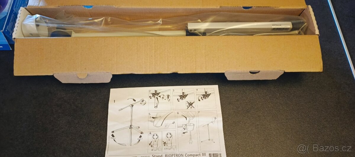 Bioptron lampa,filtry, stojan - 5