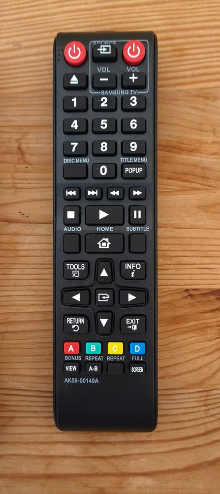 Blu-ray, DVD přehrávač SAMSUNG BD-D5100 - Super stav - 5