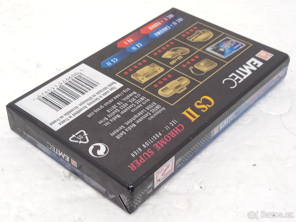 EMTEC 90 CSII Chrome Retro Audiokazeta - 5