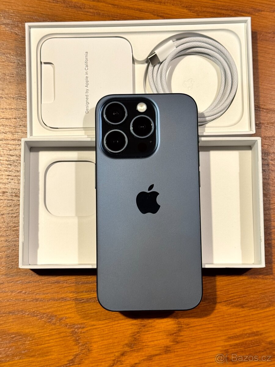iPhone 15 Pro 256 Gb blue titan - 5