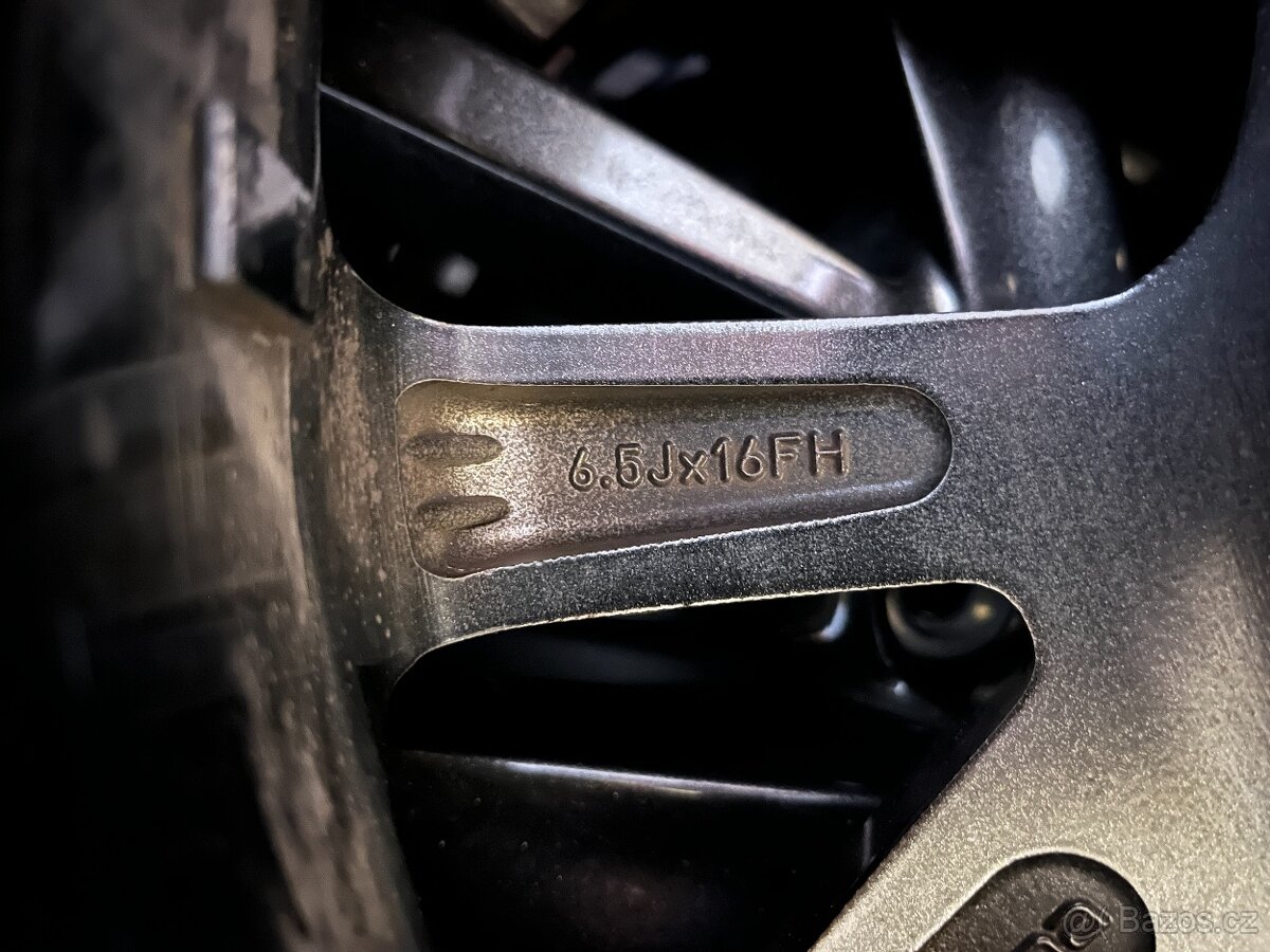 Zimní ALU kola Mazda s pneu 205/60/R16 Continental - 5