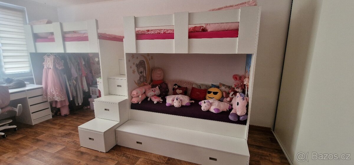 Patrové postele 4v1 - 5