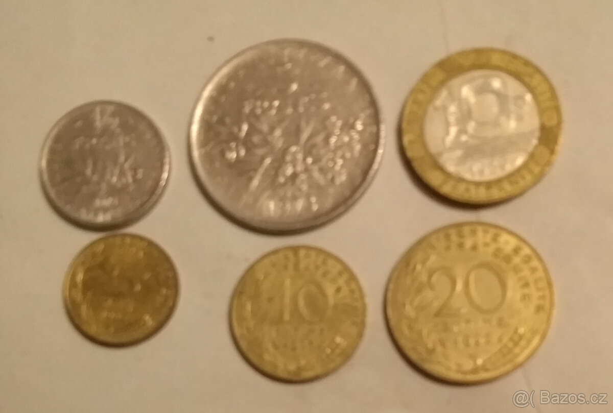 Mince rôzne - 5