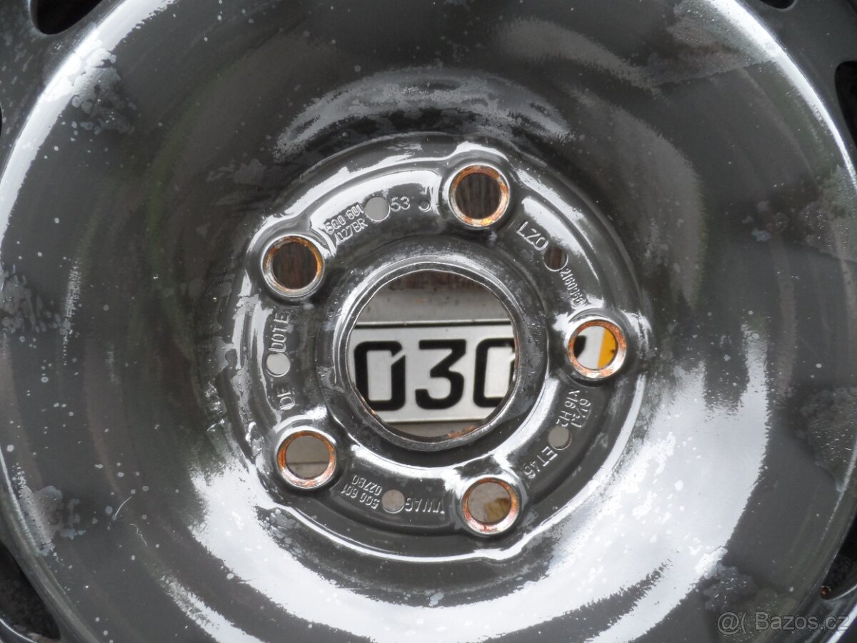 Komplet Zimní Sada Dunlop +Poklice205/60/16 ET 46 5X112 - 5