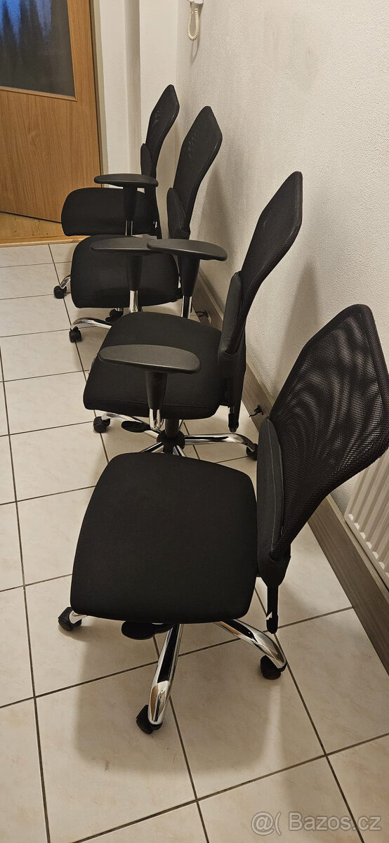 Kancelářské židle PEŠKA - 4ks - 5