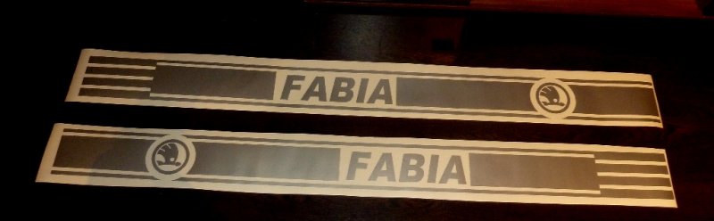 retro pruhy škoda,favorit,fabia, rallye, Kamiq - 5