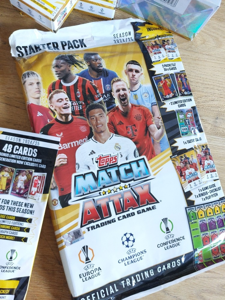 Fotbalové kartičky Match Attax 2024-25 Mega Bundle Set - 5