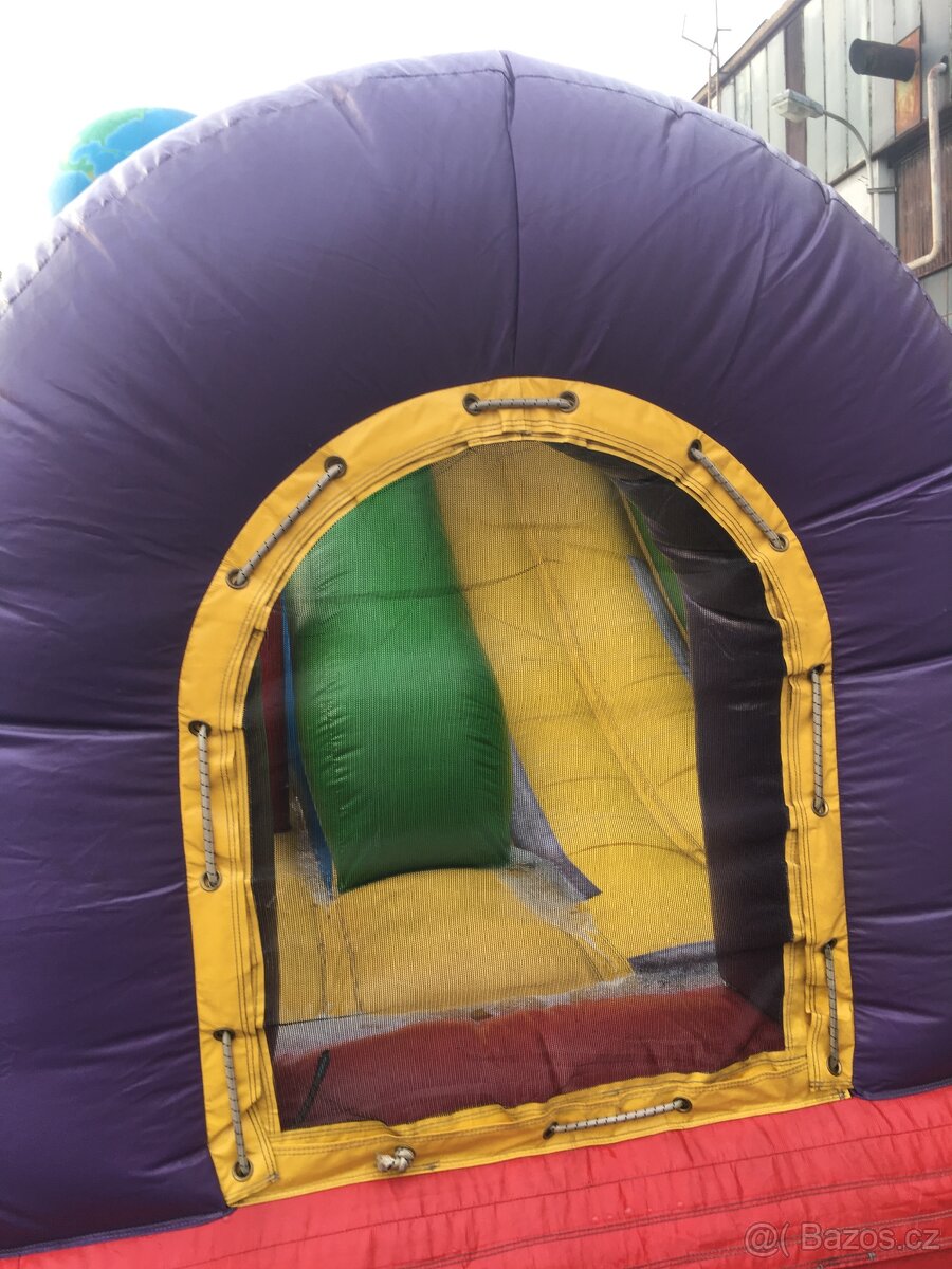 Prodám nafukovací labyrint se skluzavkou Výroba USA - 5