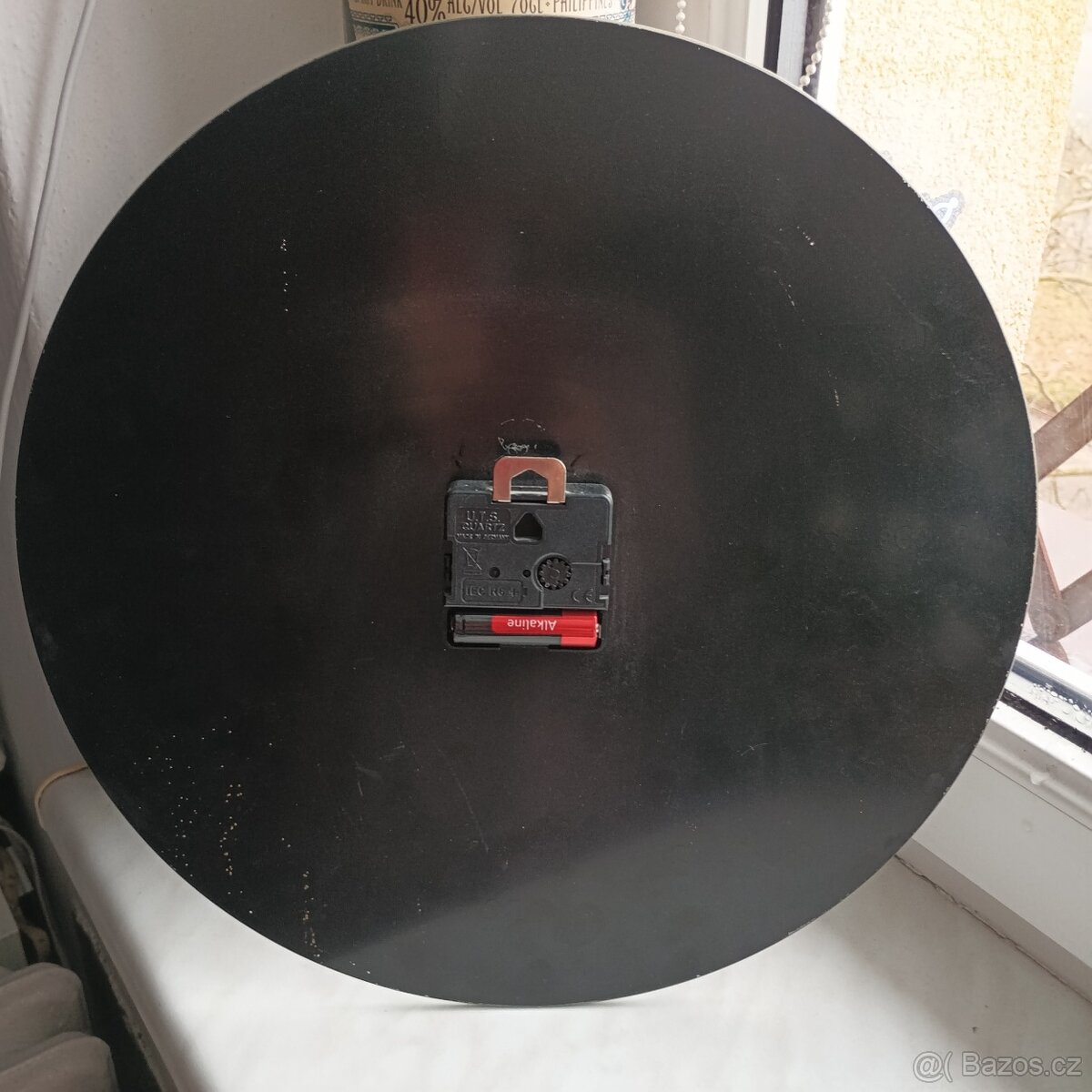 Skleněné hodiny matematické, černé - 5