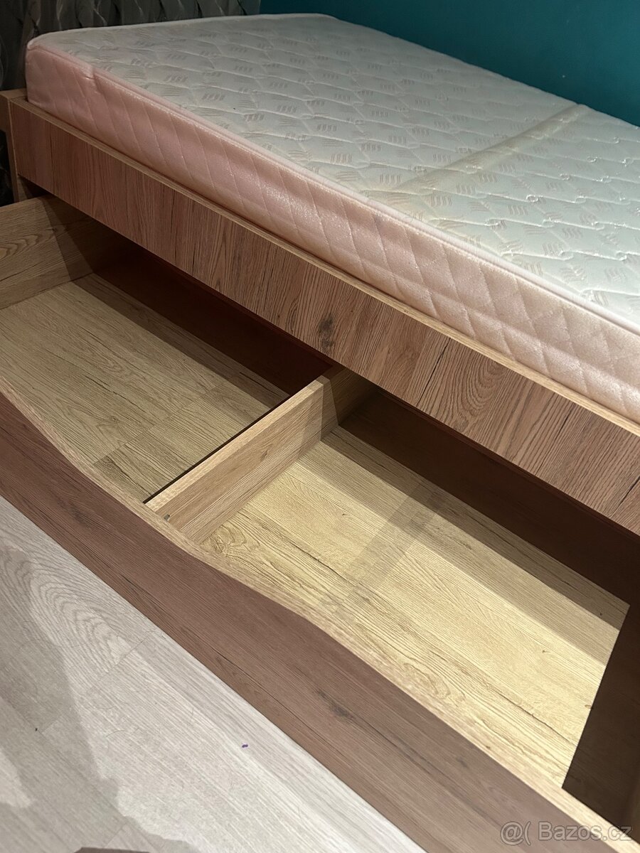 Prodám dvě postele 90x200 - 5