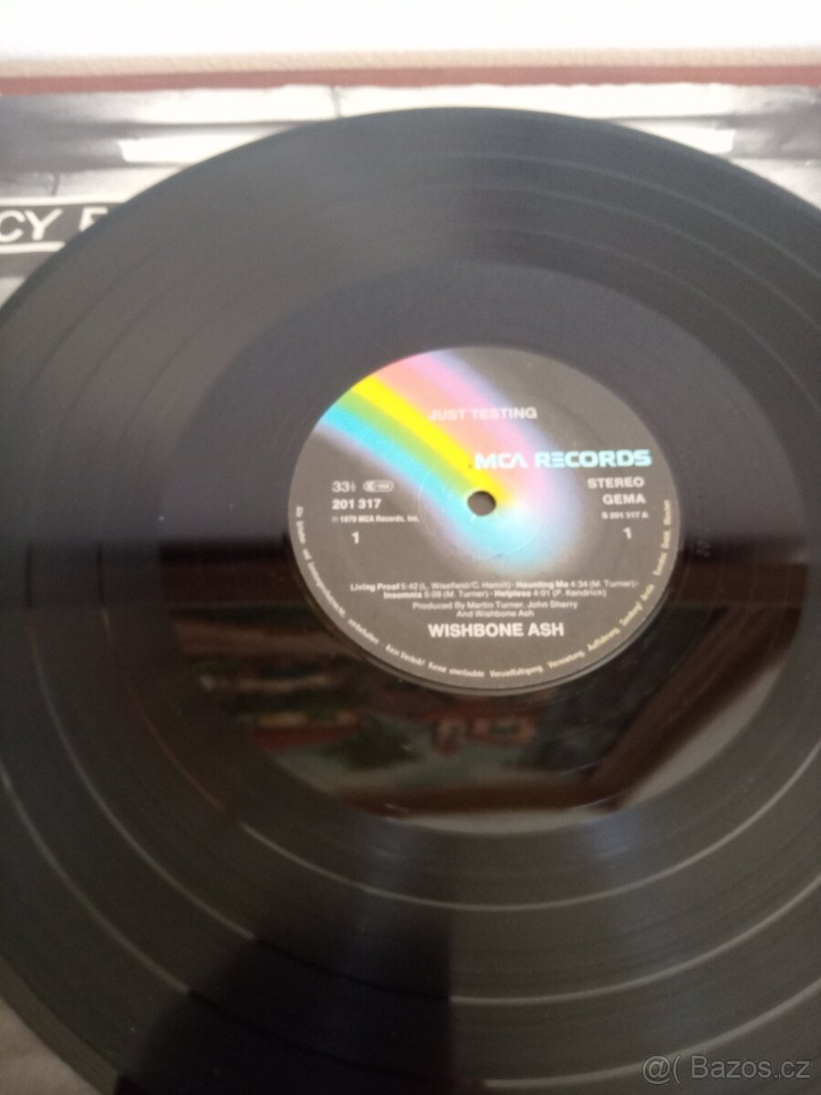 LP vinyl desky wishbone Ash just testing - 5