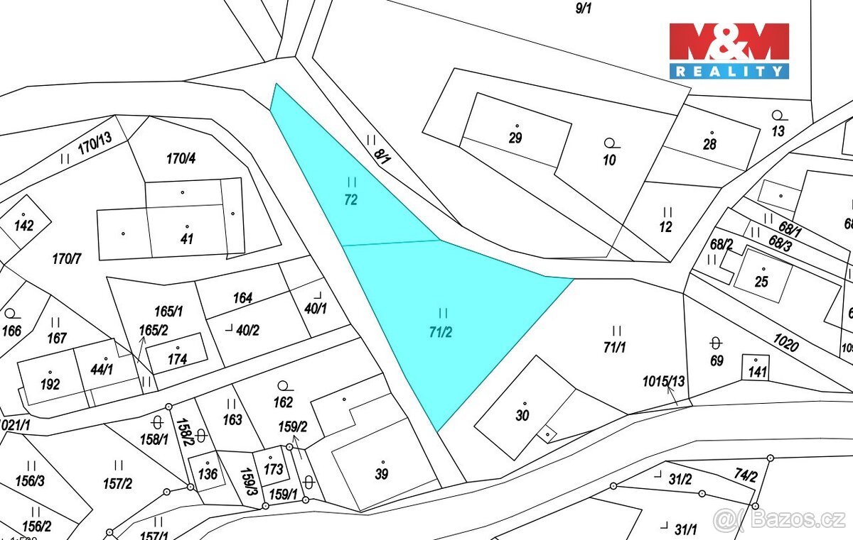 Prodej pozemku, 806 m², Krupka - 5