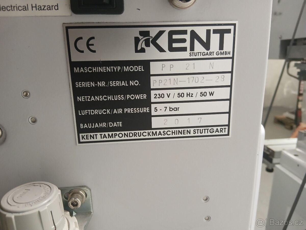 Tiskařský stroj KENT PP 21N - 5