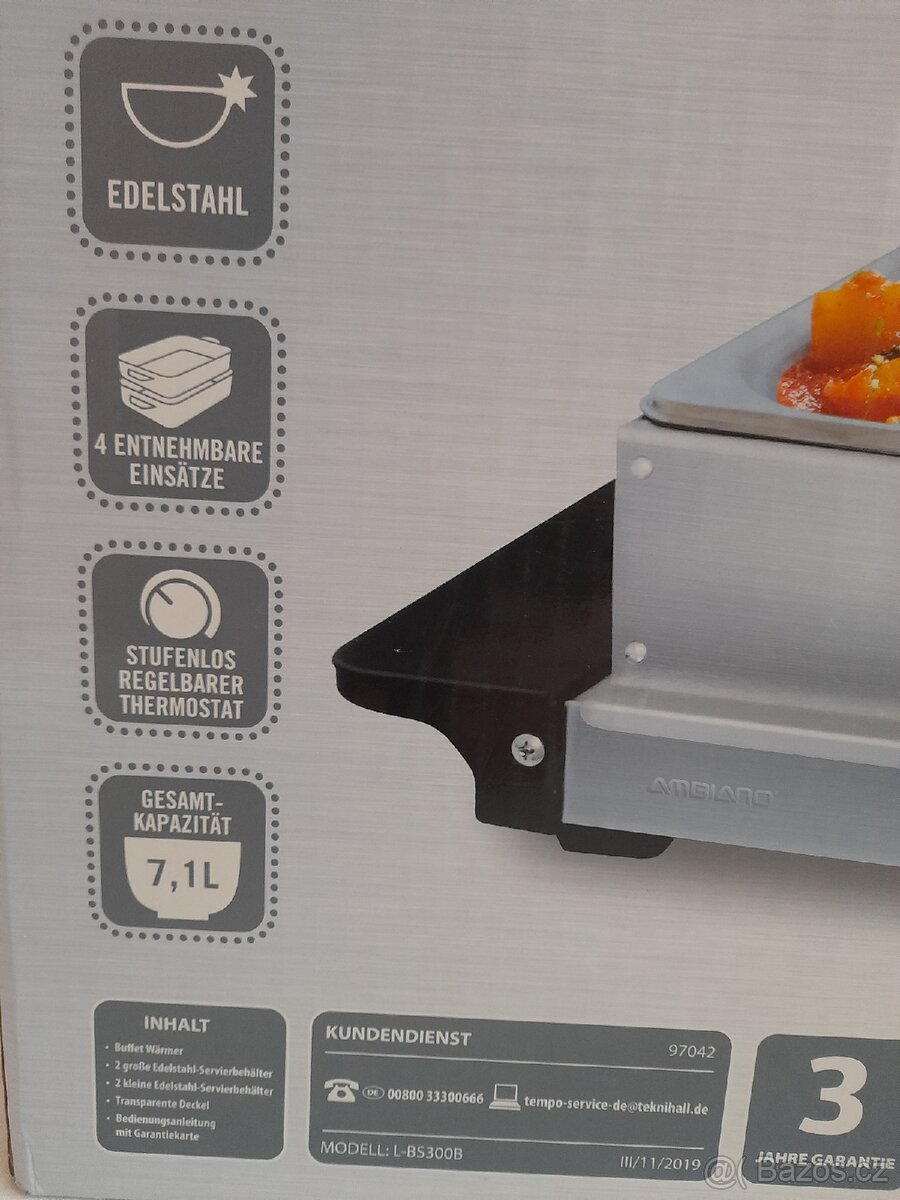 Nový elektrický ohřívač jídla. - 5