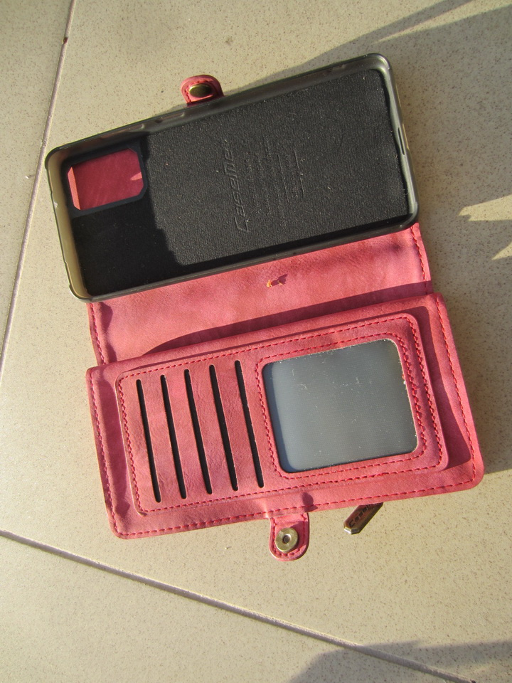 Pouzdro kožené na Samsung S20plus (S20+) - 5