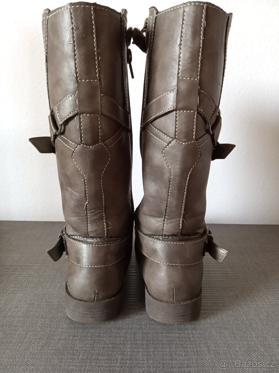 Kozačky zateplené DEICHMANN vel.32 - ZDARMA ZDARMA - 5