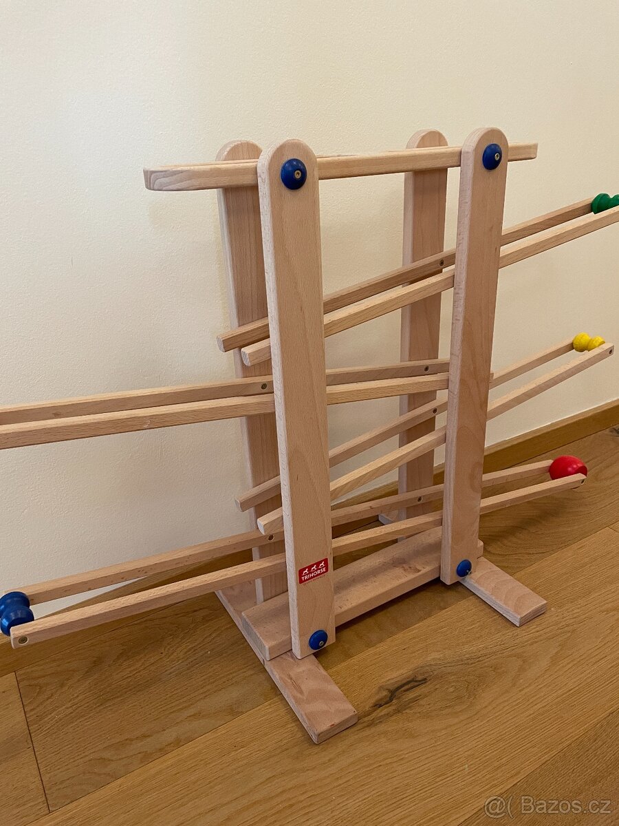 Kuličkodráha dřevěná MAXI - 5