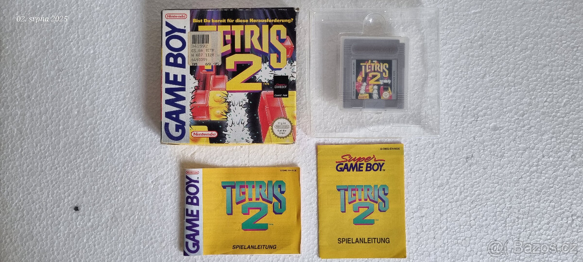 HRY-NINTENDO GameBoy GALAGA GALXIAN a TETRIS 2. - 5