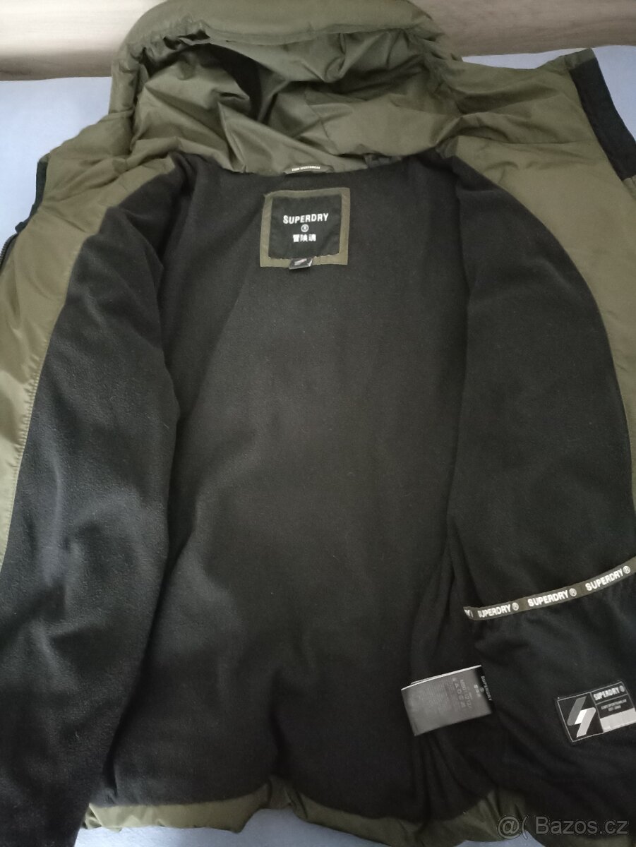 Pánská zimní bunda Superdry vel. 44/46 - nová - 5