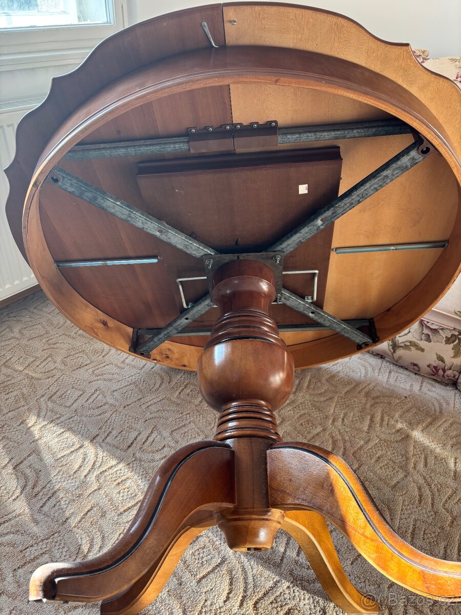 Stůl kulatý rozkládací - 5