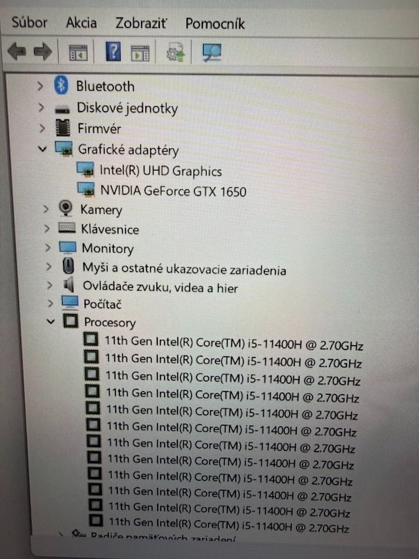 Acer NITRO 5, Core i5, nVidia, 16GB ram, 512GB NVMe - 5