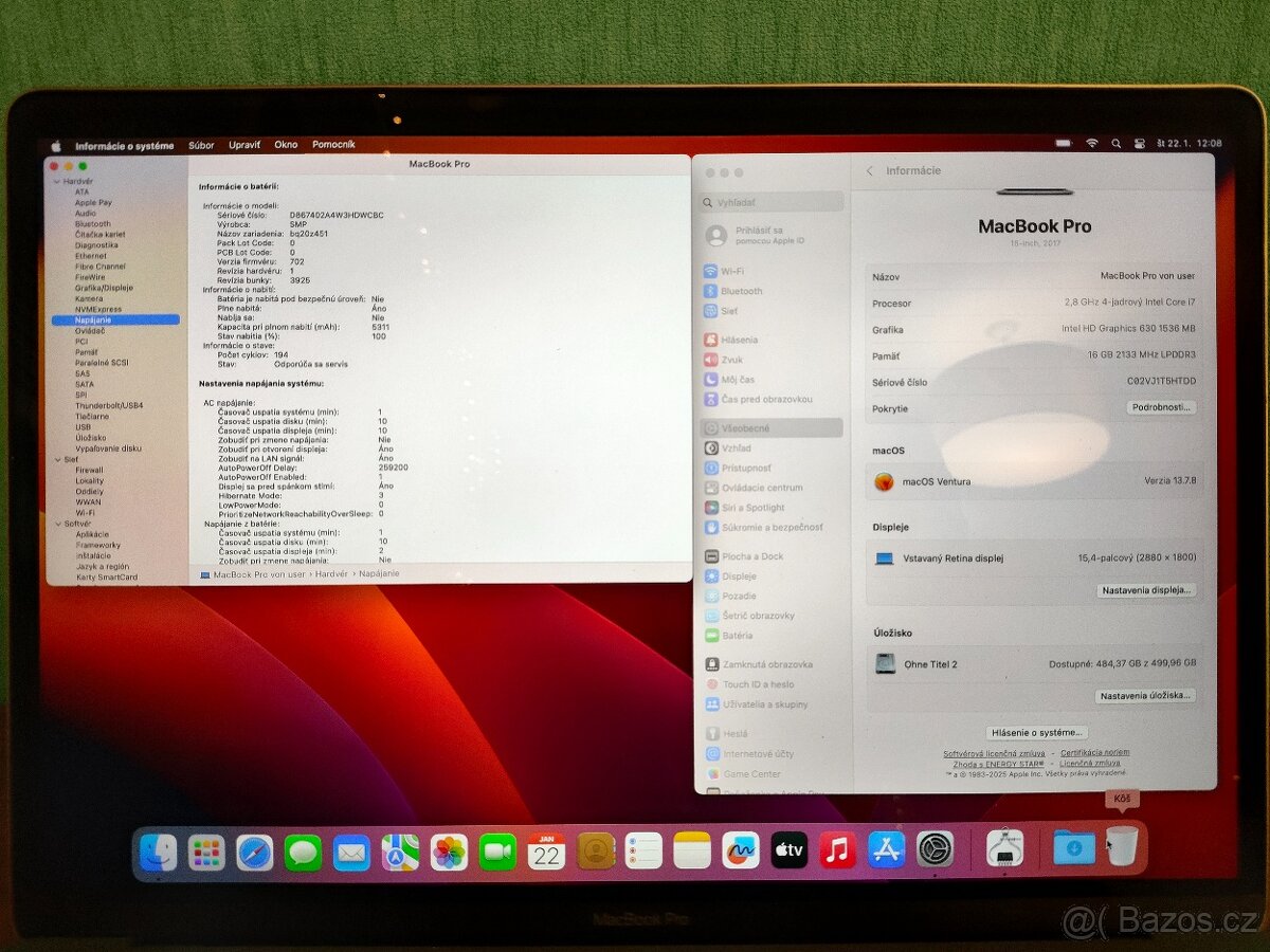 MacBook Pro 2017 i7 16GB 512GB (A1707) - 5