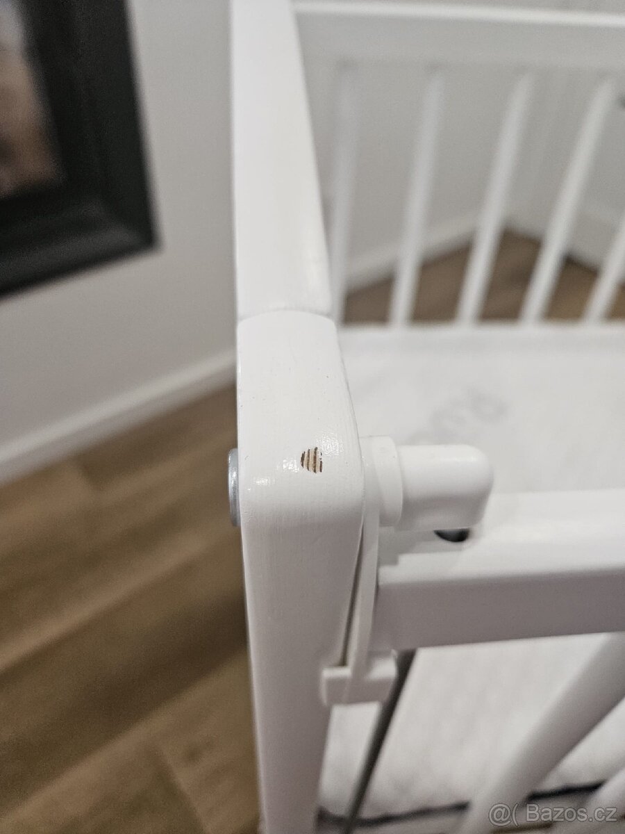 Dětská postýlka na kolečkách - 5