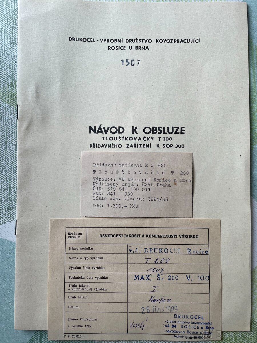 Protahovačka - tloušťkovačka - přídavné zařízení - 5