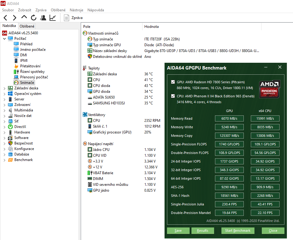 HiS AMD Radeon HD 7850 GDDR5 (přezn.R7 265/370), 1024SP - 5