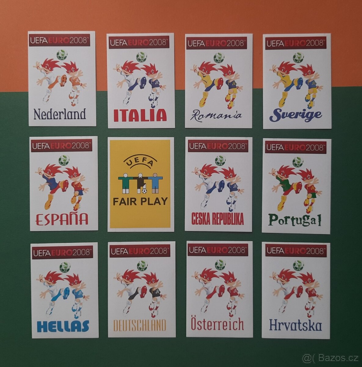 nálepky UEFA EURO 2008 Austria - Switzerland - 5