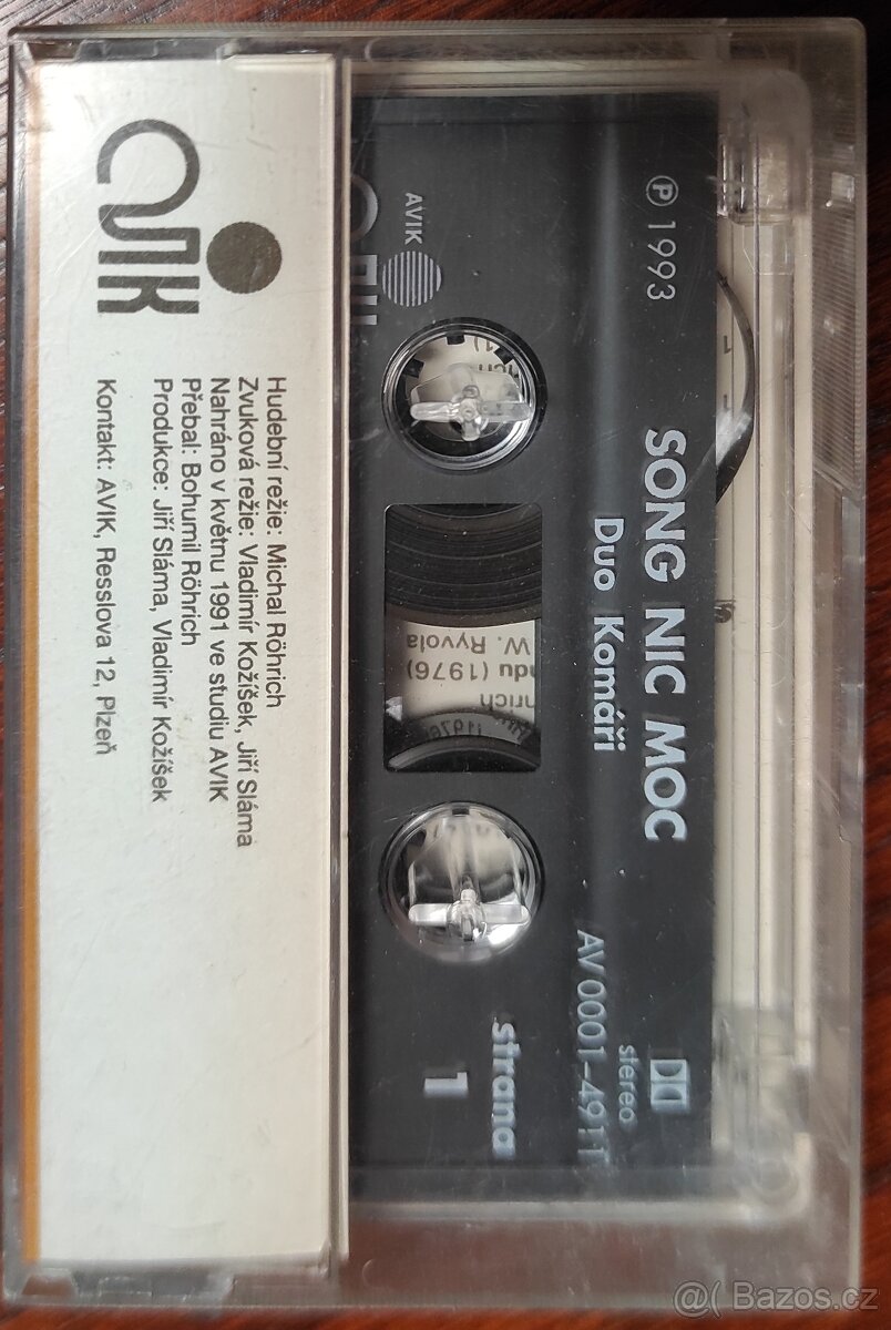 Originál nahrané audio hudební kazety - 5