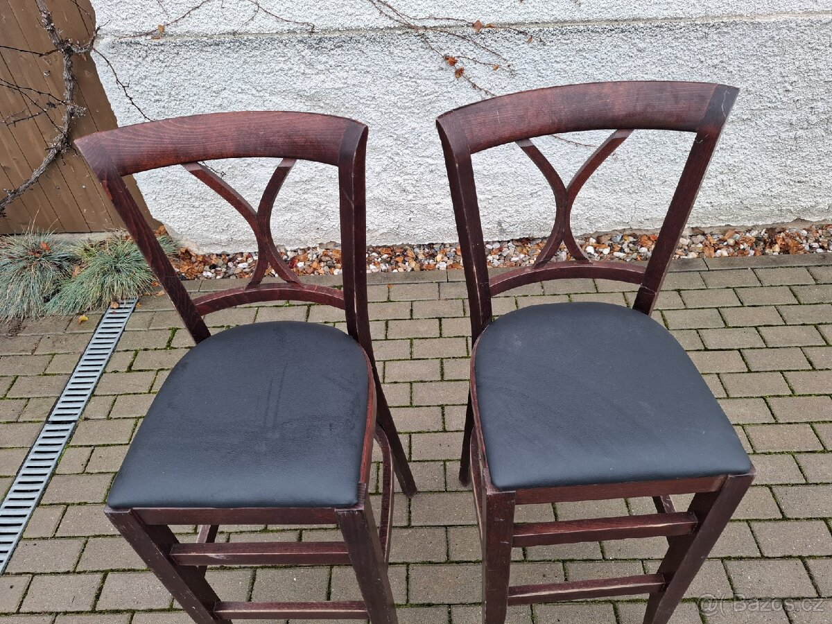 2x barové židle - 5