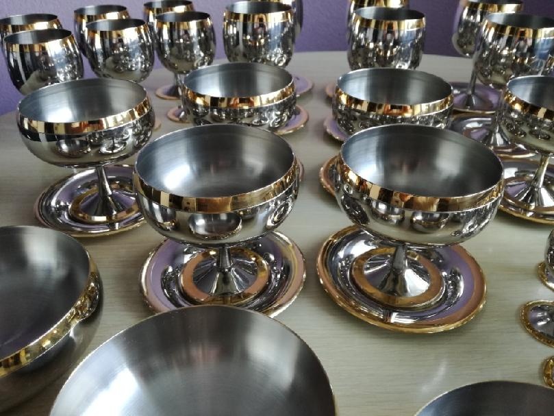 Zepter velký pozlacený set - 5