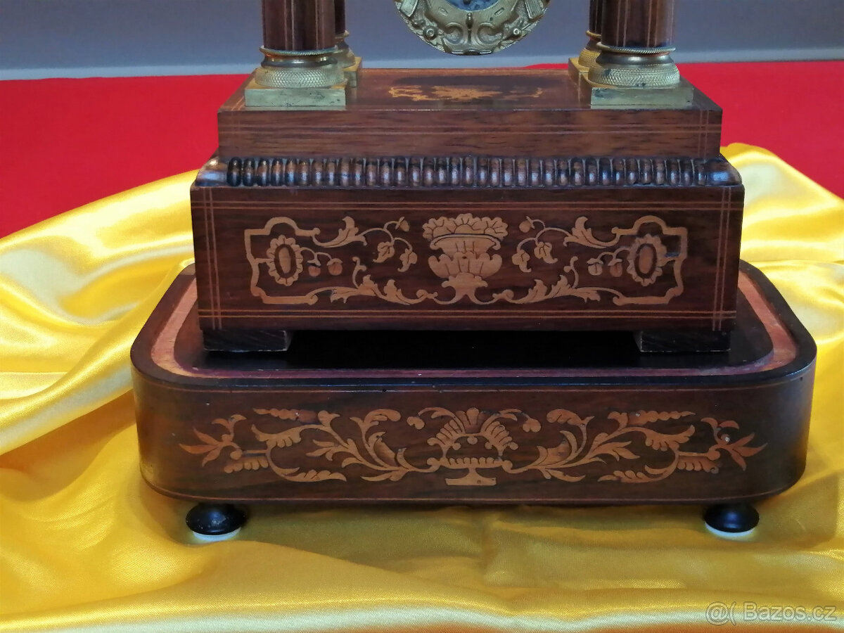 Starožitné sloupkové hodiny, 1889 - 5