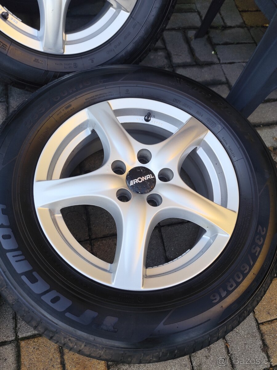 ALU 5x108 r16 RONAL + PNEU - 5